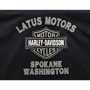Vintage Harley Davidson Shirt Mens XXL Latus Motors Single Stitch Raiders